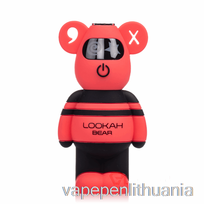 Lookah Bear 510 Baterija Raudonas Vape Skystis